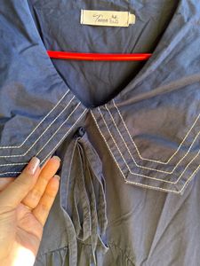 Chic Dress with cute collar