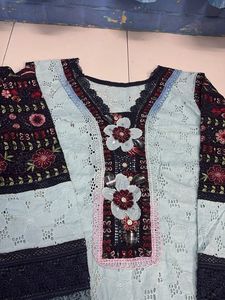 Beautiful Light Blue Kurta Set