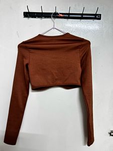 H&amp;M Super Crop Fitted Top