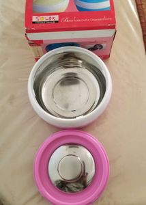 Pink Round Hot casserole