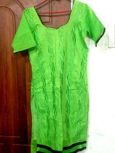 Vibrant Green Ethnic salwar