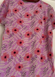 Cute Floral Print T-Shirt