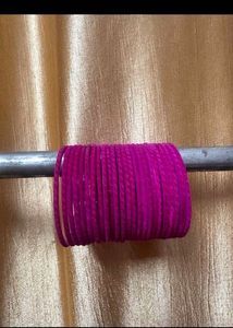 Vibrant Pink Bangle Set