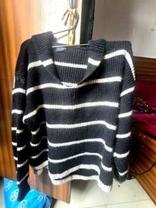 Cozy Striped Knit Sweater