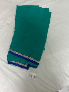 Mint Green Saree Brand New with Tag