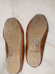 Stylish Brown Bow Detail Loafers