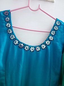Beautiful Butterfly Sleeve Gown