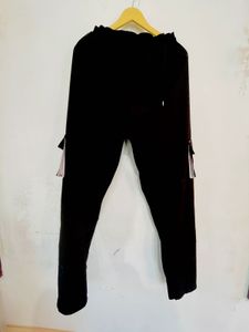AX Armani Exchange Black Cargo Pants