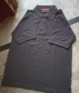 Men's Grey Polo T-Shirt