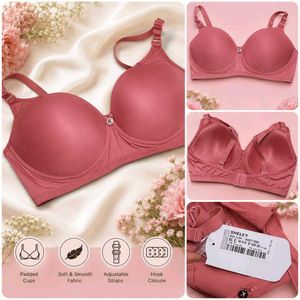 Shelley Padded Bra - Dusty Rose