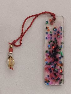 Handmade Resin Bookmark