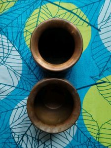 Vintage Brass Bowls (Set of 2)