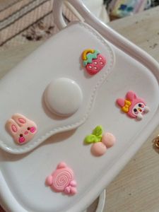 Cute White Cartoon Bag