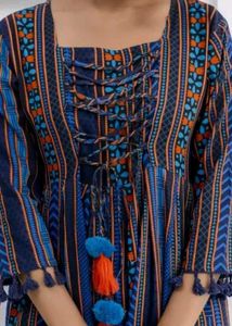 Boho Style Tassel Kurta