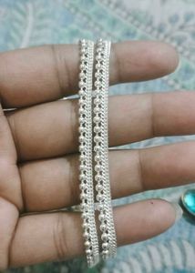 Silver Anklets
