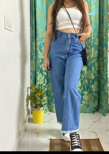 High Waist Wide Leg Jeans