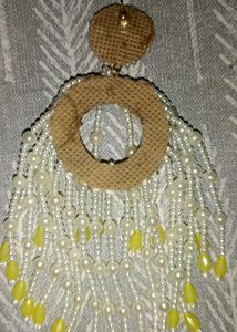 Handmade Charming Beaded Dangle Earrings