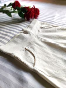 White Elastic Thick Skinny Leggings