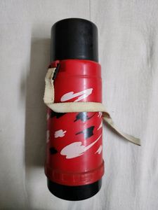 Antique vintage Red Thermos