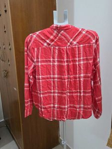 DNMX Chic Plaid Button-Up Shirt