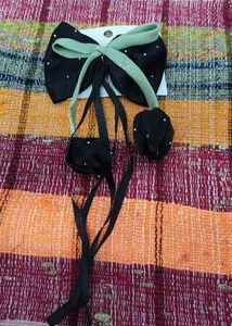Cute Bow Hair Clip with Tassels