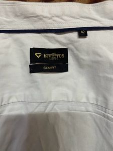 Invictus Formal White Shirt