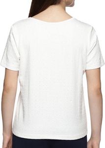 Chic Textured White Top