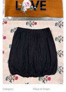 tank top and skirt
