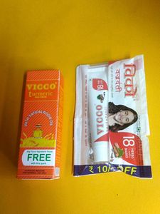 Vicco Turmeric Skin Cream With Free Vicco Paste 🤯