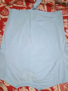 Light Blue Graphic T-Shirt