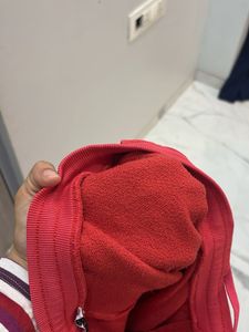 Zara Red Sweatpants