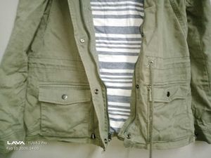 Green Hooded Jacket