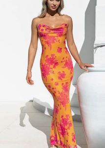 Vibrant Floral Maxi Dress