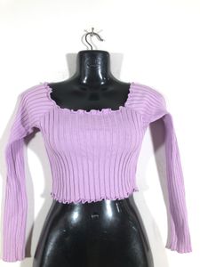 Lavender Crop Top (Women’s)