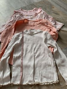 Bundle of Girls' Long-Sleeve Tops