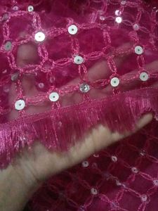 Sparkling Sequin Embellished Dupatta