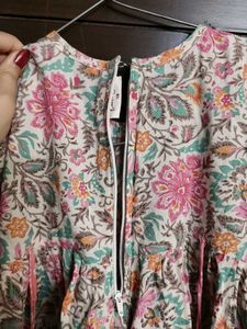 Kreative Cotton Embroidered Girls Sharara Set