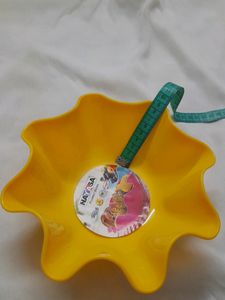 Nayasa Floret Yellow Colour Bowl
