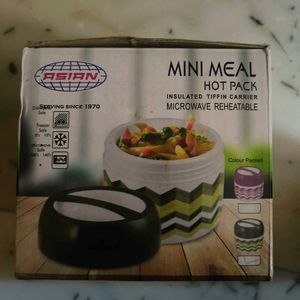 Asian Mini Meal Hot Pack Insulated Tiffin Carrier