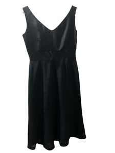 Elegant Black Sleeveless Dress
