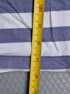 Striped Heart Graphic T-Shirt