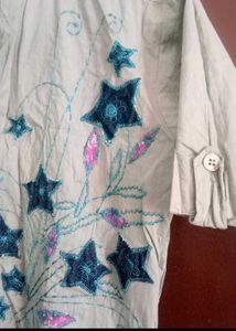 Embroidered dress