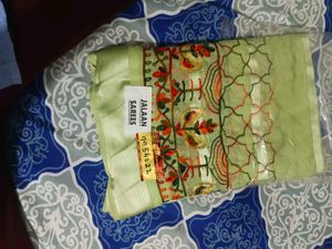 Emerald Green Embellished Saree
