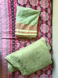 Light Green Embroidered Kurta Set