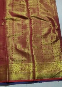 Elegant Royal Blue Saree