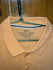 Peach Polo T-Shirt