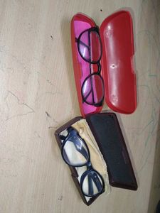 Vintage Eyeglasses with Cases chashma frame plasti