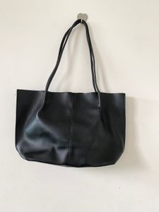 Classic Black Tote Bag