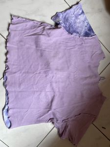 Lavender Inverted Top