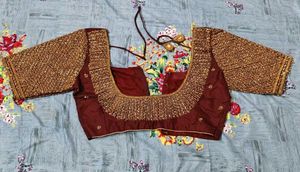 Designer Embroidered Bridal Blouse